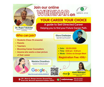 Online Career Counseling Webinar – "Your Career Your Choice