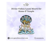 Divine Vishnu Laxmi Moorti for Home & Temple