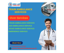 Avail reliable Sky Train Ambulance services for patients in Kolkata