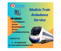 Use Medivic Train Ambulance Services in Siliguri for a Better Relocation Facility