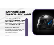 Europe Motorcycle Connected Helmet Market Growth Rate: Forecasting a CAGR of [4.53%]