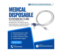 Medical Disposable Extension Tube Manufacturer & Exporter