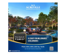 Prestige, Power & Luxury – Own a Plot at ACE AcreVille