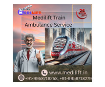 Contact themed lift Train Ambulance Team for Immediate Transfer Service in Kolkata