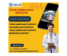 Contact Sky Train Ambulance Service in Ranchi for long-distance Travel