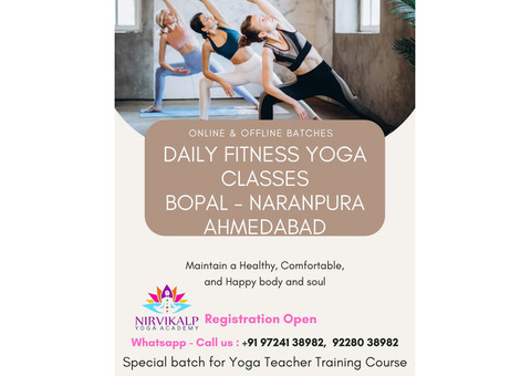 Daily Fitness Yoga Classes  in Ahmedabad