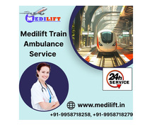 Medilift Train Ambulance Service in Ranchi provides Relocation to Injured Patients