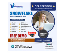 Master Snowflake Online Training Course with Expert Training