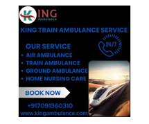 Book a King Train Ambulance in Ranchi at an Affordable Price for Better Relocation