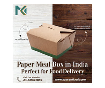 Paper Meal Box in India – Perfect for Food Delivery