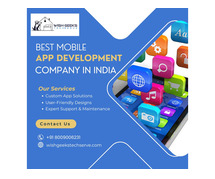 Best Mobile App Development Services in Noida : Wish Geeks Techserve