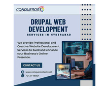 Drupal Web Development services in Hyderabad | +91 701 319 6804 | Conquerors Tech