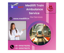 Patients get Full Care from Medilift Train Ambulance in Kolkata during the Journey