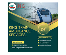 King Train Ambulance in Mumbai provides safe patient transfer facility