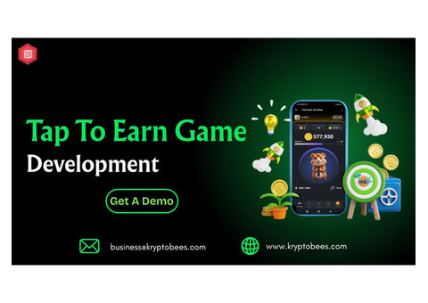 Top Rated Tap To Earn Game Development Company | Kryptobees