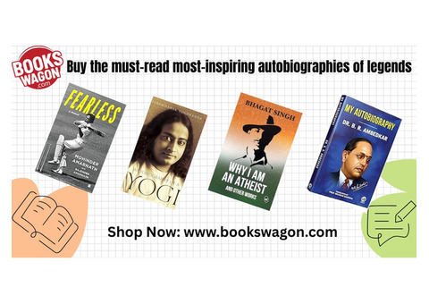 Buy the most-inspiring Autobiographies Online from BooksWagon Store