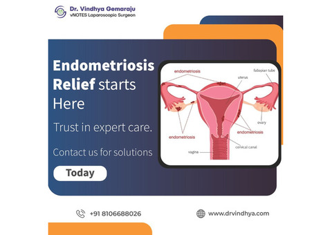 Best Endometriosis Treatment in Hyderabad – Consult Dr. Vindhya Gemaraju Today!