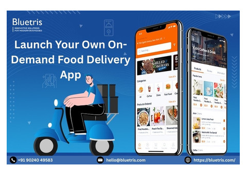 Launch Your Own On-Demand Food Delivery App Like Swiggy or Zomato