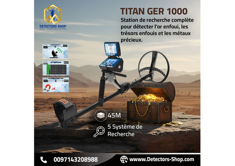 TITAN GER -1000 Metal and Gold Detectors