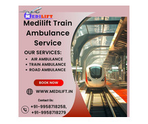 Medilift Train Ambulance in Patna Delivers Medical Help While Moving