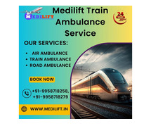 Medilift Train Ambulance in Kolkata is dedicated to providing Quality Transfer