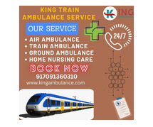 Get help in case of an emergency from King Train Ambulance Services in Dibrugarh