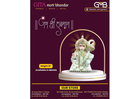 Marble God Statues, Marble Hanuman Murti