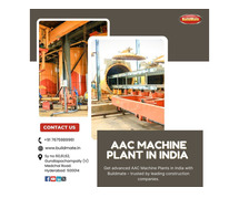 AAC Machine Plant in India | 7675989961 | Buildmate