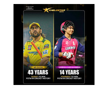14-Year-Old Vaibhav Wins Player of the Match