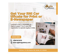 Launch Your Publication with RNI Support