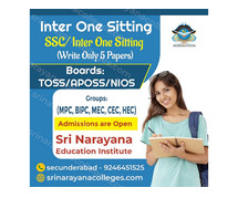 Inter One Sitting College in Hyderabad
