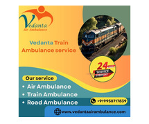 Vedanta Train Ambulance in Kerala is equipped with the best and advanced medical equipment