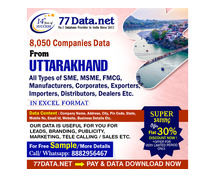 Download the list of  Manufacturing Companies in Uttarakhand in 2025
