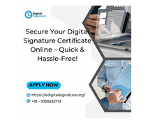 Secure Your Digital Signature Certificate Online - Quick and Hassle-Free