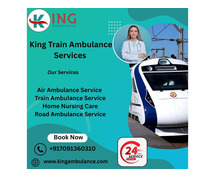 King Train Ambulance provided Uncomplicated Body Shifting in Dibrugarh