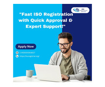 "Fast ISO Registration with Quick Approval & Expert Support!"