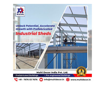 Get a Reliable Small Industrial Shed from Multi Decor India – Fast, Durable & Customizable