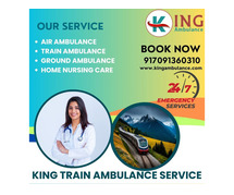 King Train Ambulance Service in Guwahati provides treatment to patients by experienced doctors