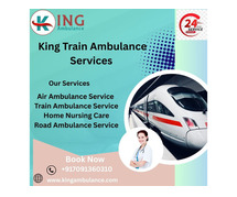 Avail Problem-Free Body Shifting in Lucknow with King Train Ambulance