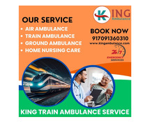 King Train Ambulance Service in Delhi which provides a great experience and comfortable way