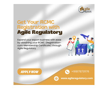 Get Your RCMC Registration with Agile Regulatory - Expert Assistance