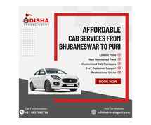 Convenient and Affordable Bhubaneswar to Puri Cab Services