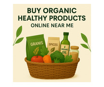 Buy organic healthy products online near me