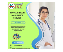 King Train Ambulance Maintain the Patient with Stability during Transfer in   Varanasi