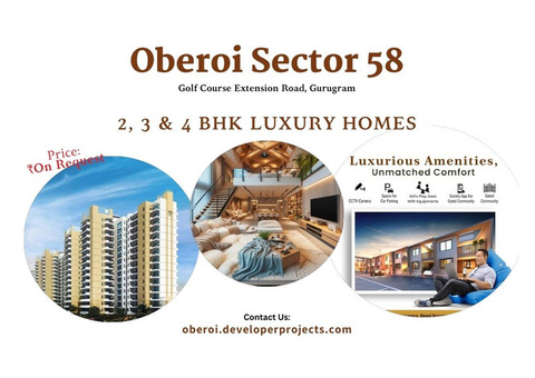 Oberoi Sector 58 Gurugram | Welcome To Address Of Generation