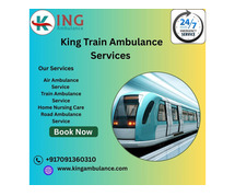 King Train Ambulance Maintain the Patient with Stability during Transfer in Dibrugarh