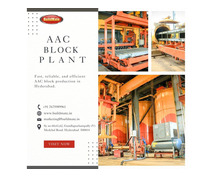 AAC Block Plant Cost in Hyderabad | 7675989961 | Buildmate