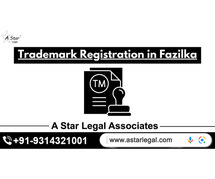 Trademark Registration in Fazilka Call Now 9314321001