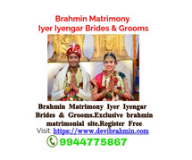 Brahmin Matrimony Iyer Iyengar Brides & Grooms