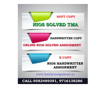Nios Solved TMA Download 2025